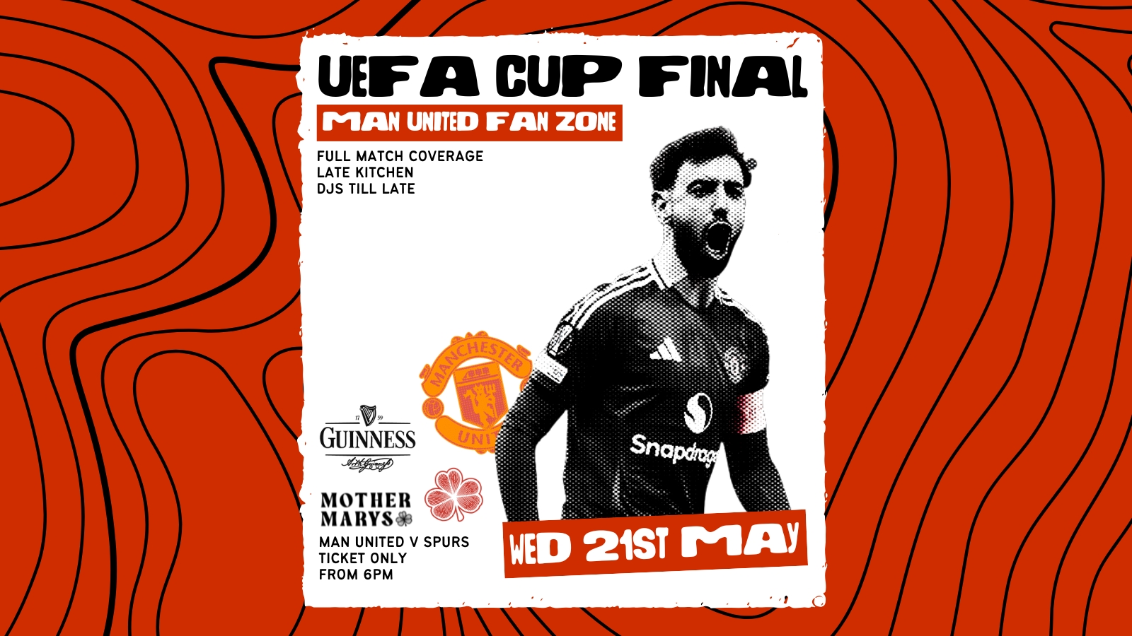 UEFA CUP FINAL: MAN UNITED FAN ZONE