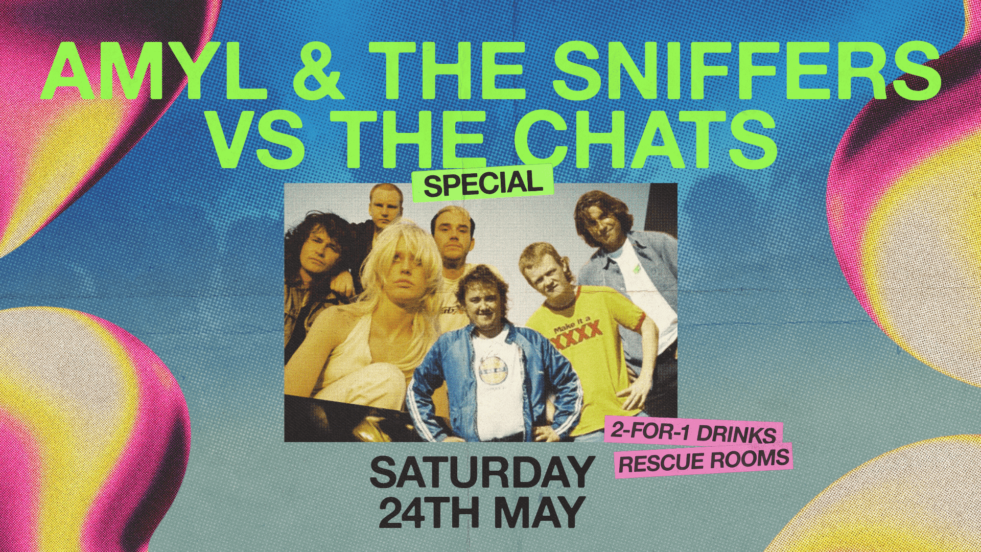 ROMANCE | Amyl & The Sniffers vs The Chats 💙 Saturdays at Rescue Rooms, Nottingham