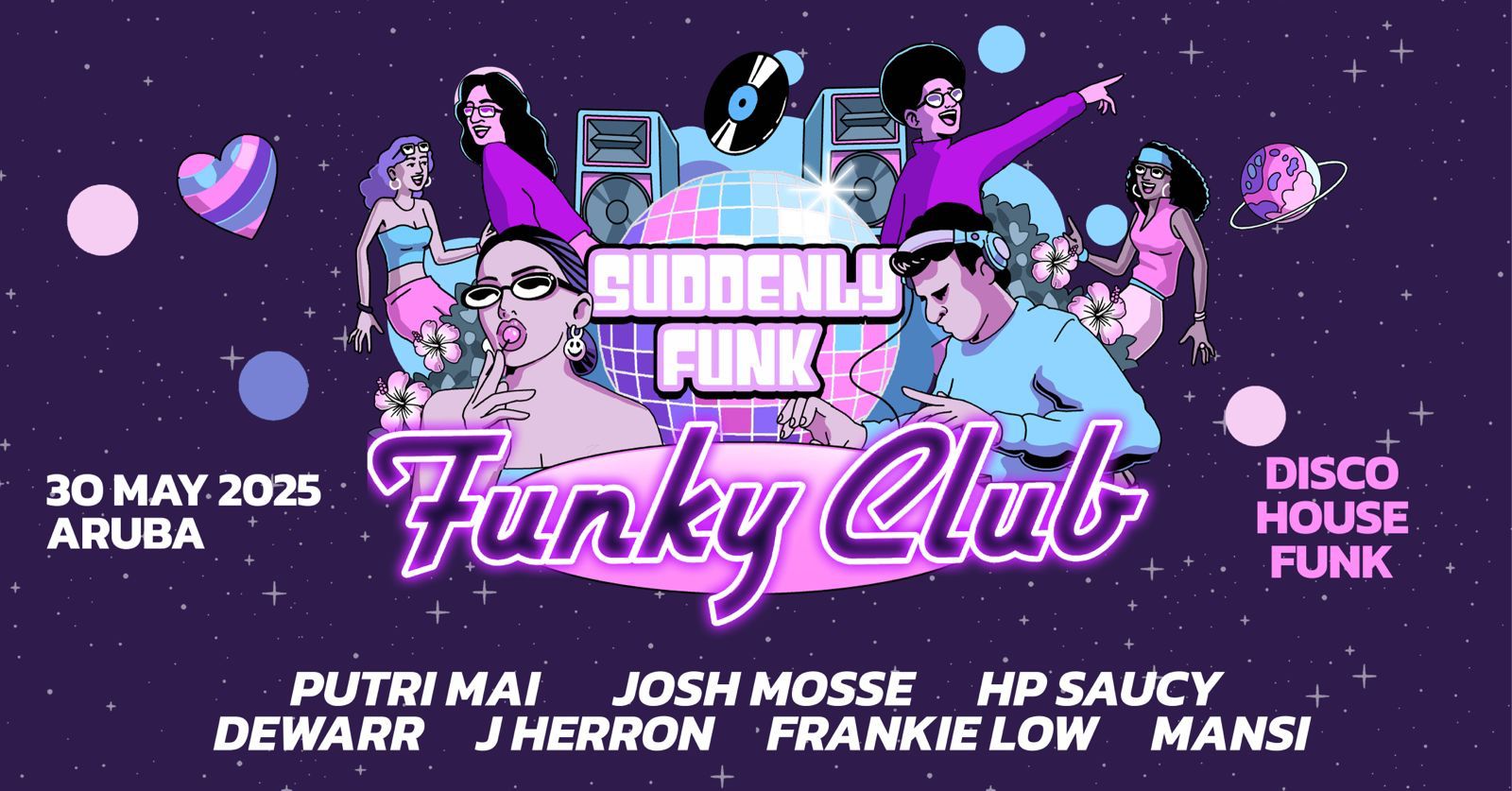 Suddenly Funk presents Funky Club @ Aruba