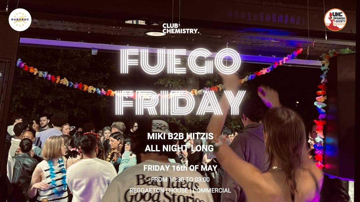 🔥FUEGO – Canterbury’s Hottest Latin Night 🔥