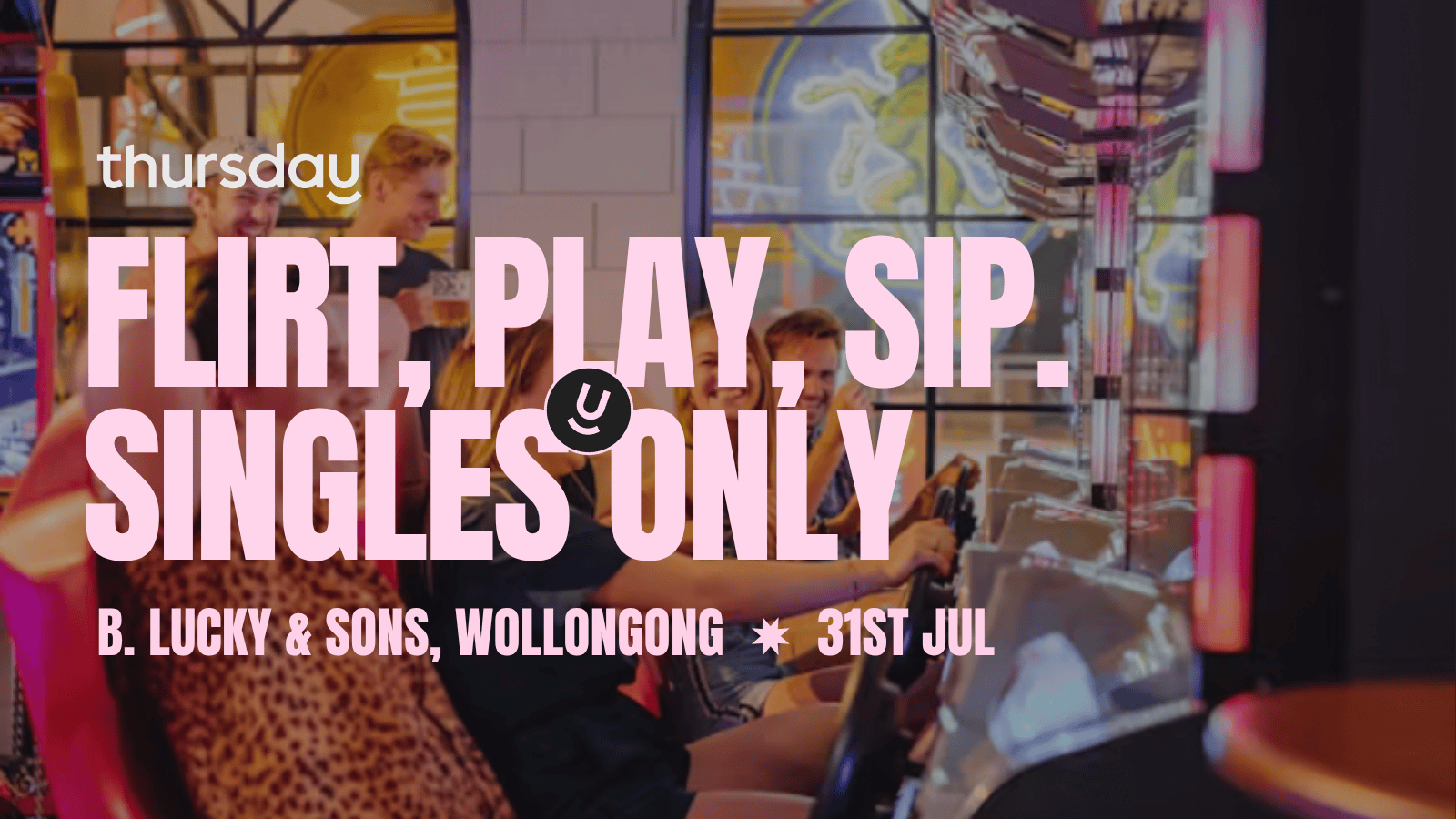 EVENT CANCELLED. Thursday | B. Lucky & Sons (35’s and under) | Wollongong