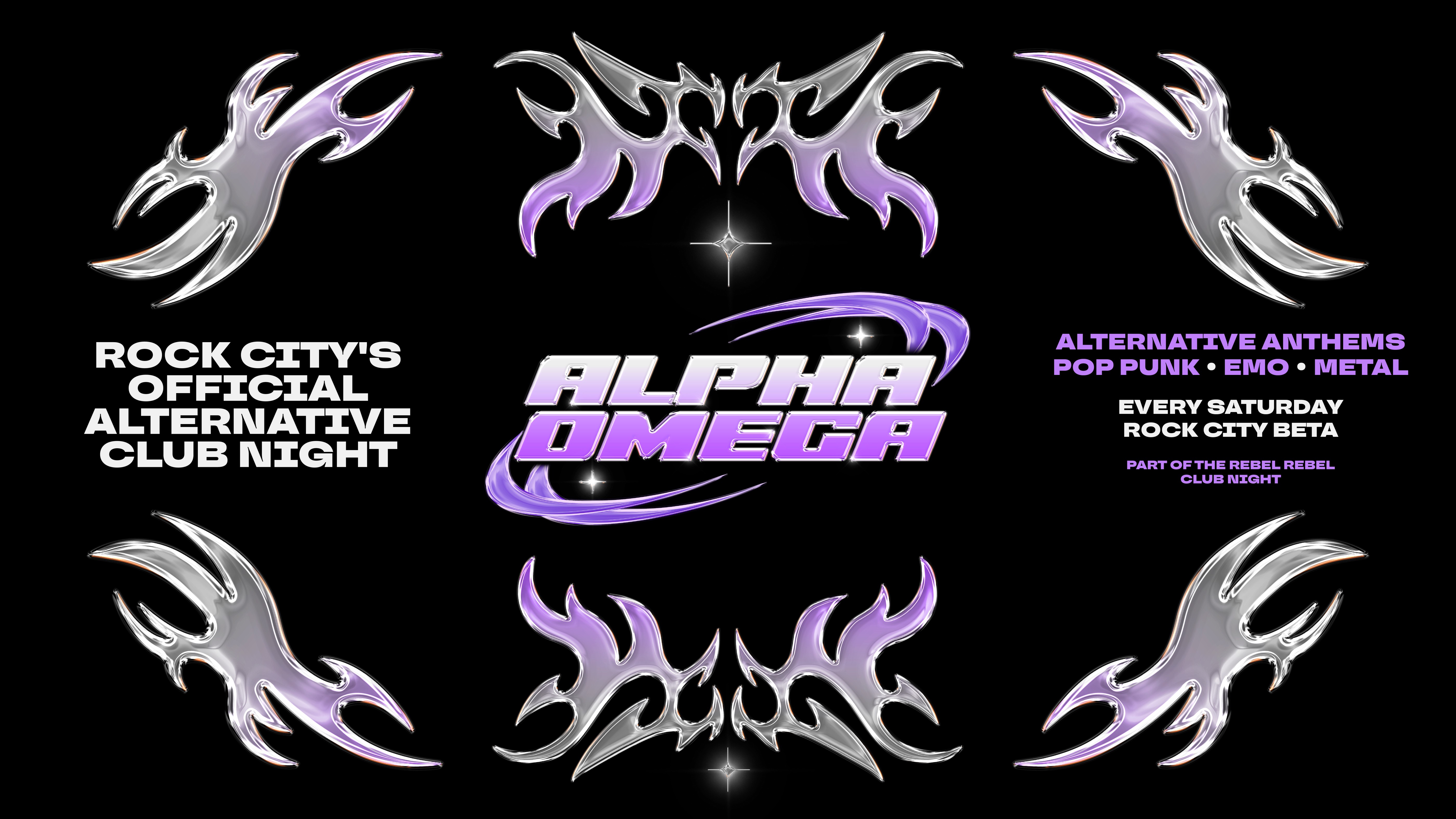 Alpha Omega – Nottingham’s Best Alternative Club Night (POP PUNK | EMO | METAL) – 02/08/25