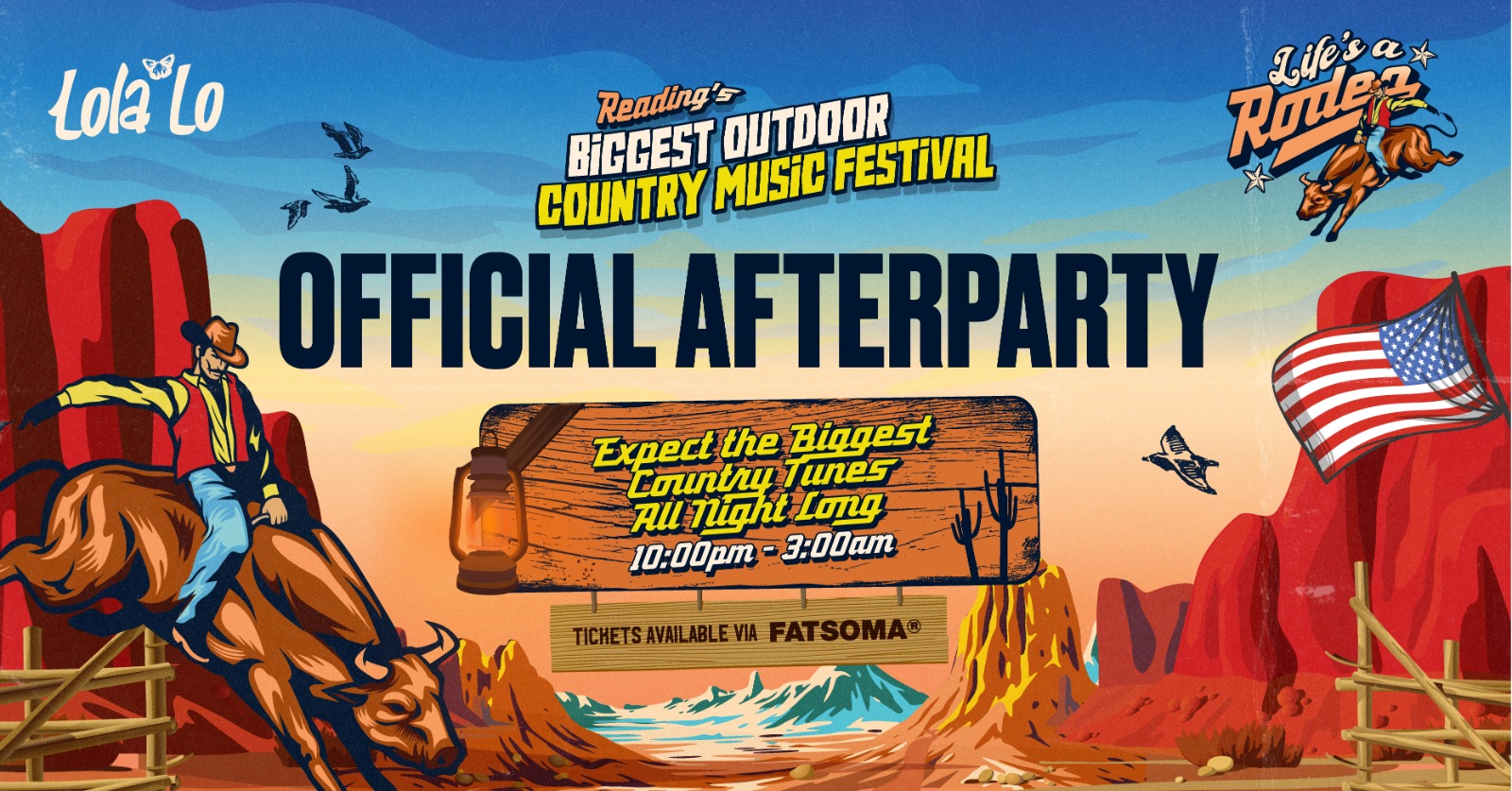 Reading’s Biggest Country Music Festival Official Afterparty 🇺🇸