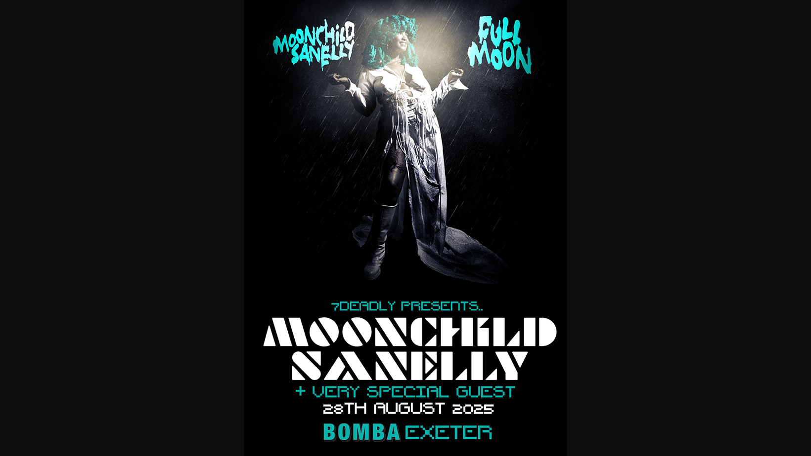 MOONCHILD SANELLY – Bomba Exeter – 28 August 2025