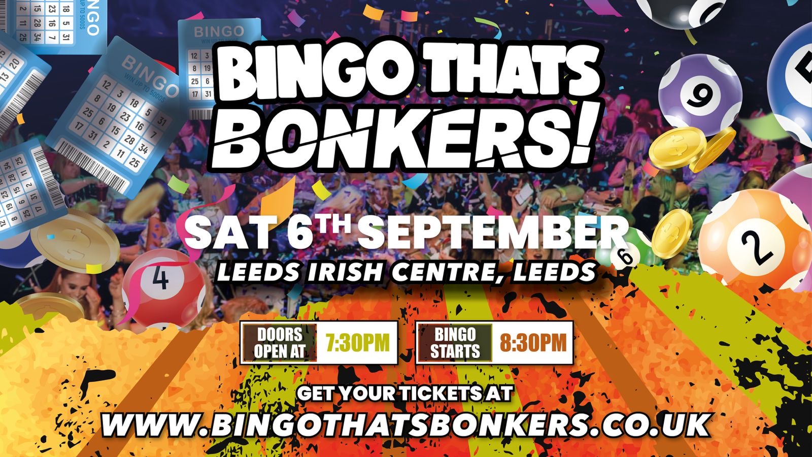 Bingo Thats Bonkers – Leeds Irish Center