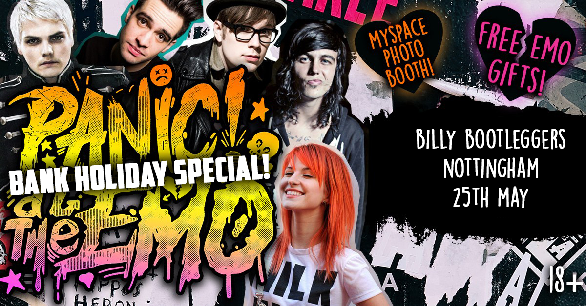 Panic At The Emo Clubnight at Billy Bootleggers Nottingham!