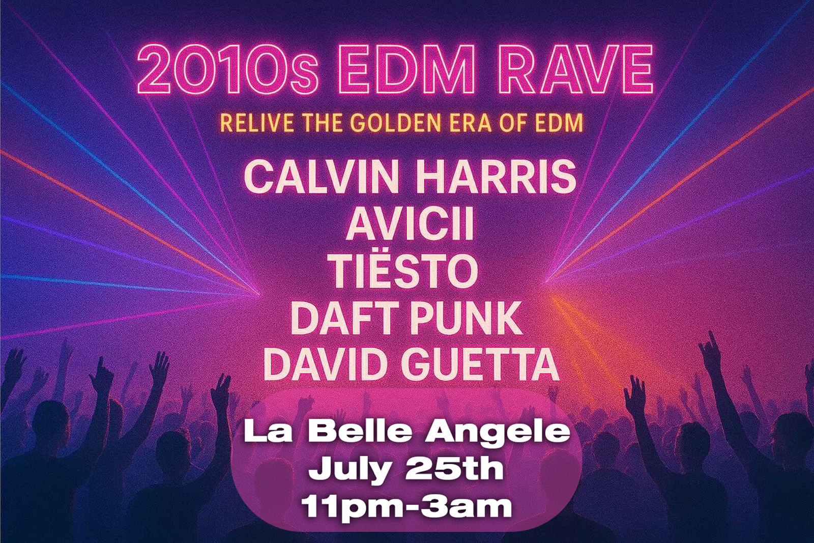 2010s EDM Rave (Edinburgh)