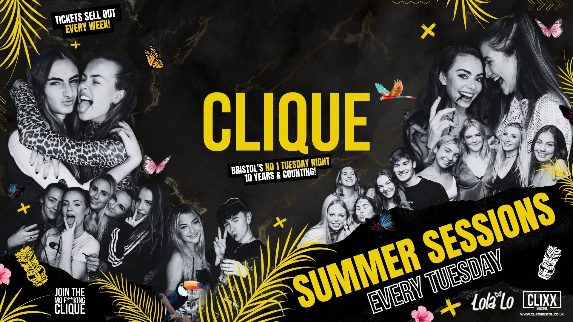 CLIQUE | Summer Sessions 😋  Join The Mo F**king Clique