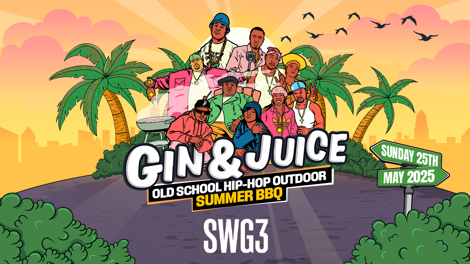 Old School Hip-Hop Outdoor Summer BBQ – Glasgow 2025