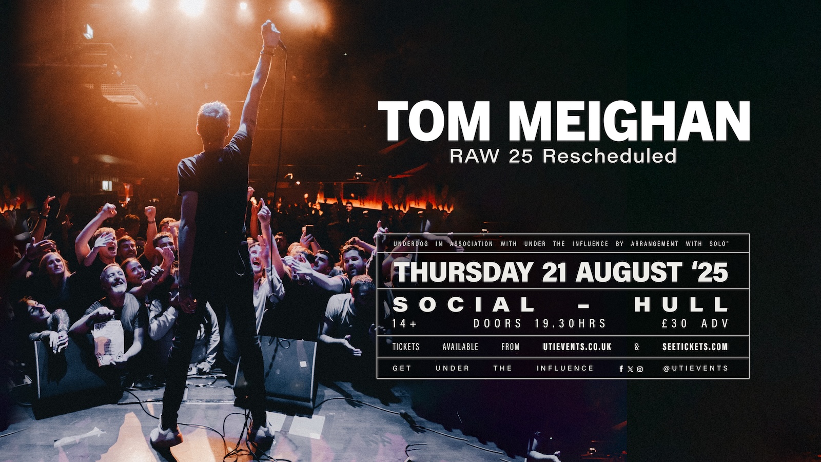 Tom Meighan – SOLD OUT | Hull
