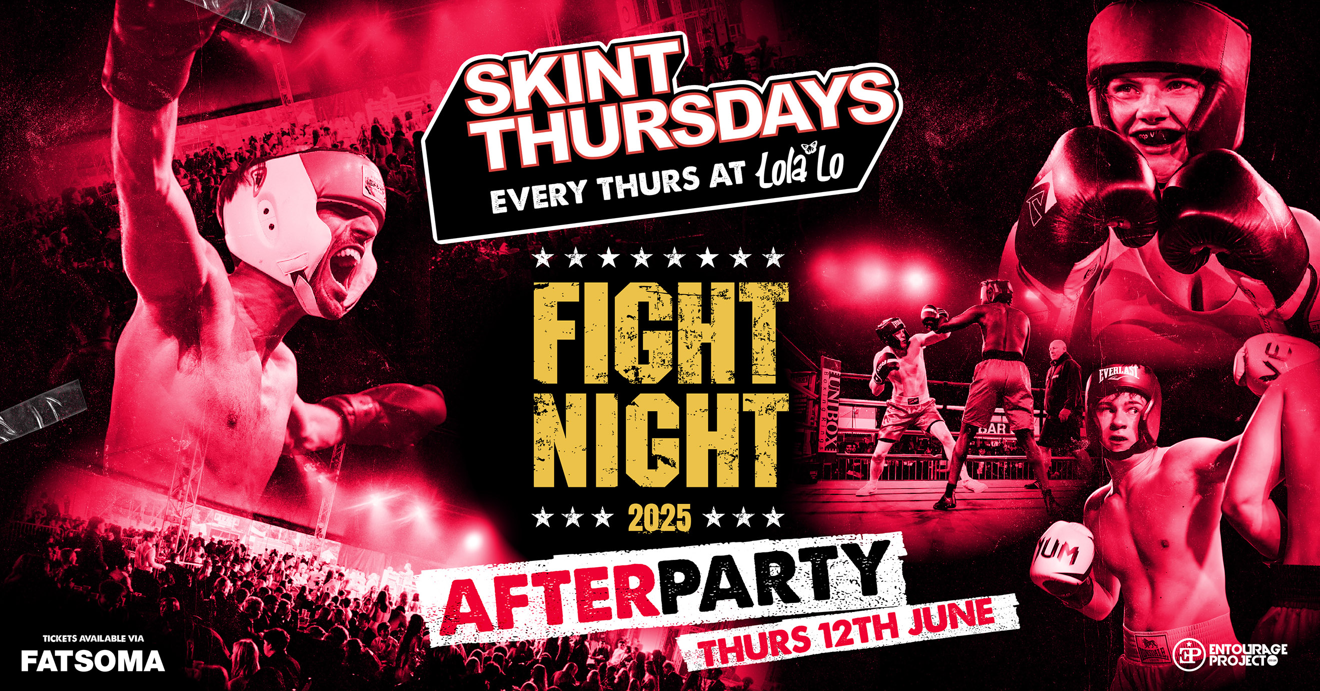 FIGHT NIGHT AFTERPARTY @ SKINT (SOLD OUT) 🥊🛎️