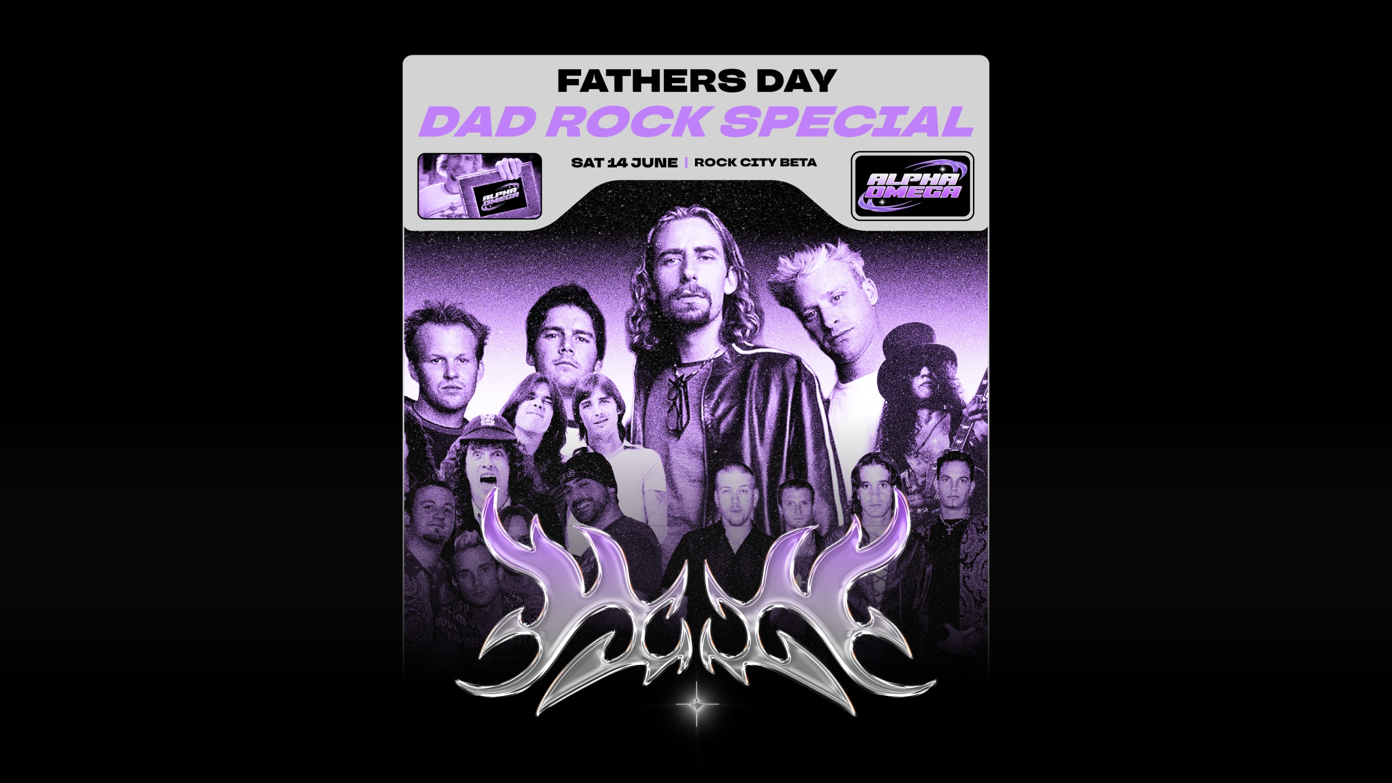 Alpha Omega – Fathers Day Dad Rock Special! – Nottingham’s Best Alternative Club Night (POP PUNK | EMO | METAL) – 14/06/25