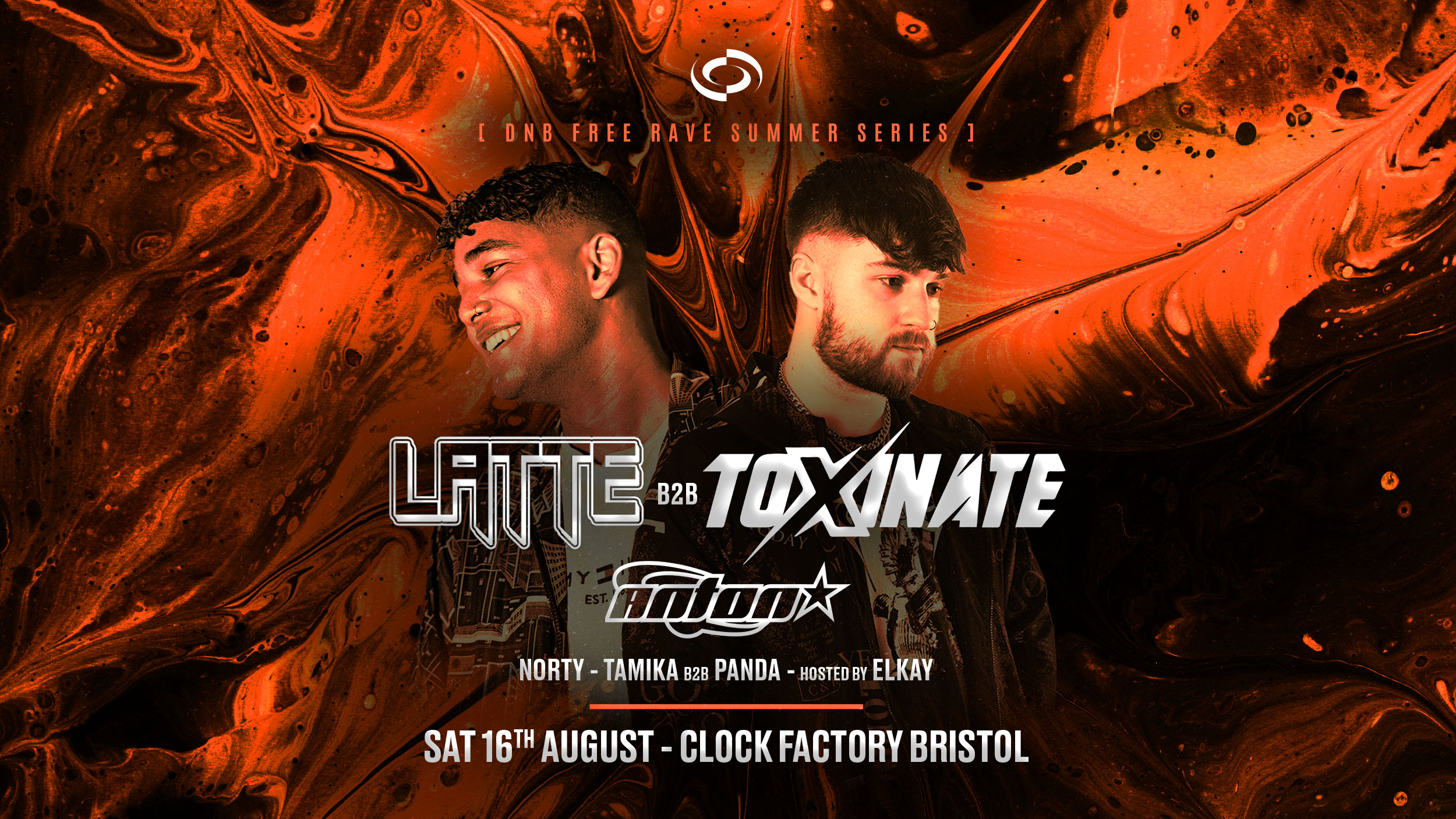 DNB FREE Rave [Bristol Summer Series] • Latte & Toxinate