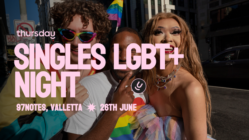 LGBT+ Thursday | Pitch-a-friend at 97NOTES | Valletta | Age range: + 18