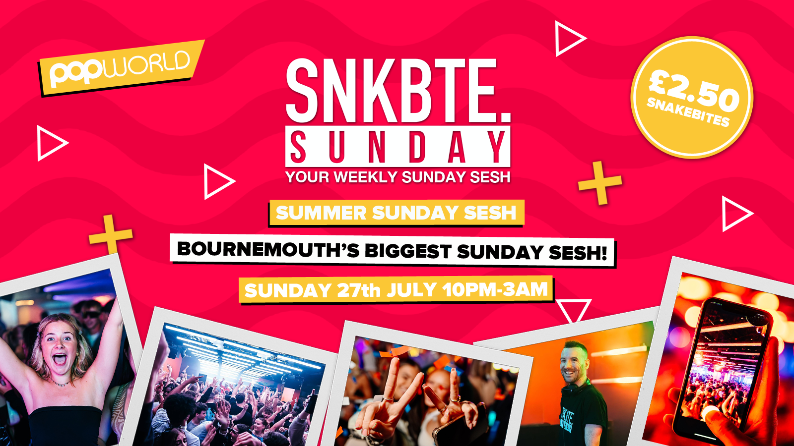 Snakebite Sundays @Popworld // Summer Sunday Sesh