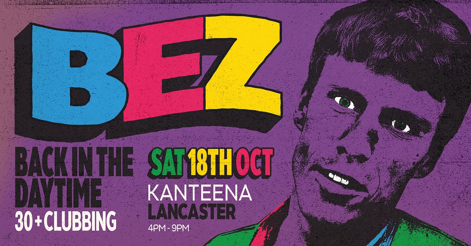 Bez at Back In The Daytime – Over 30s party – Lancaster