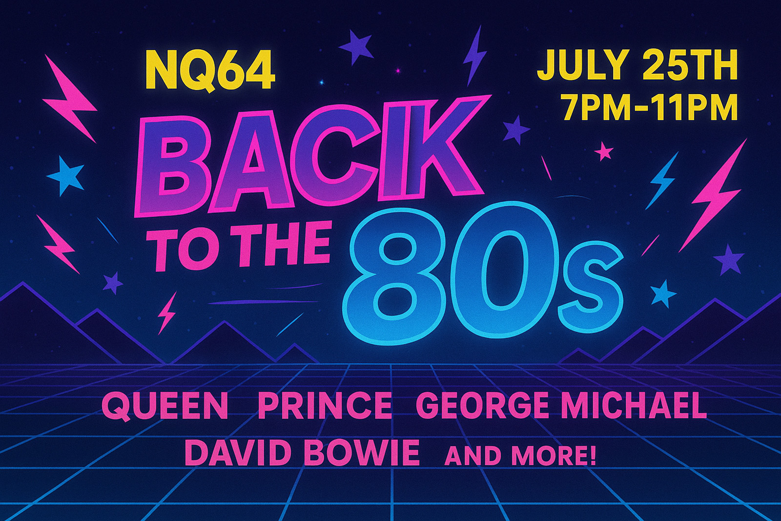 Back To The 80s at NQ64