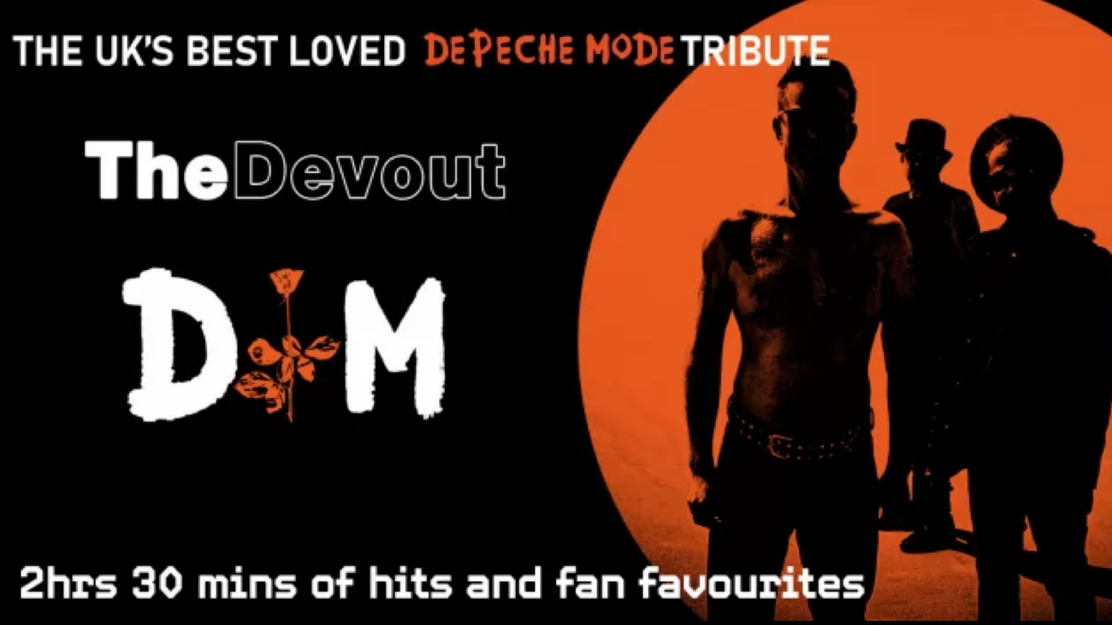 🚨 LAST FEW TICKETS! DEPECHE MODE’S GREATEST HITS starring No.1 tribute The Devout