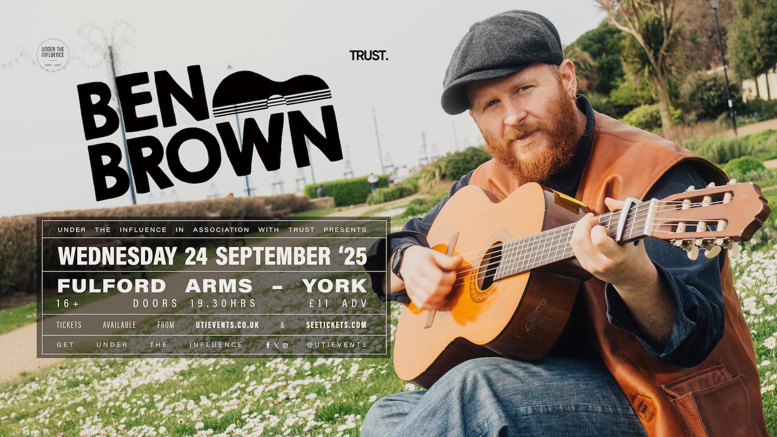 Ben Brown | York – CANCELLED
