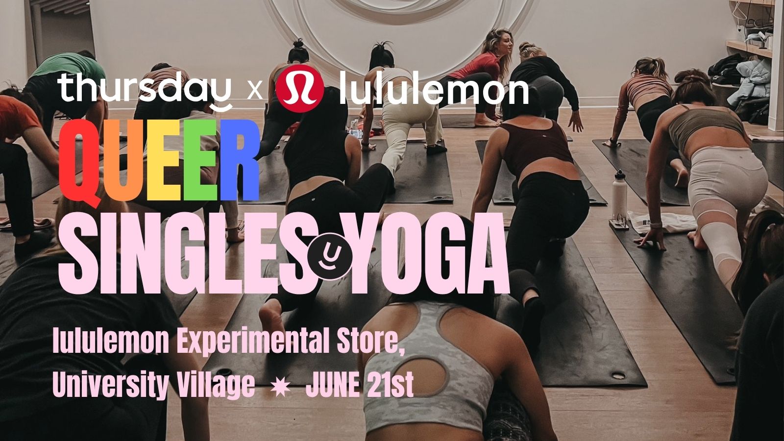 Saturday | Queer Singles Yoga @ lululemon | University Village