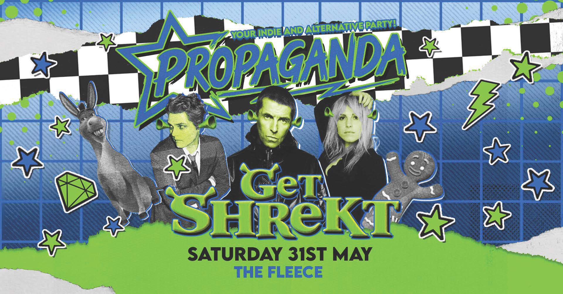 TONIGHT – Propaganda Bristol – Get Shrekt Party!