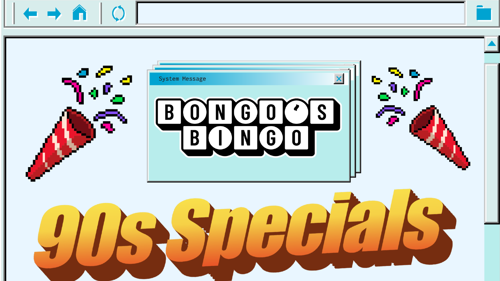 🚨 SOLD OUT! 🤪 90s Special! BONGO’S BINGO!
