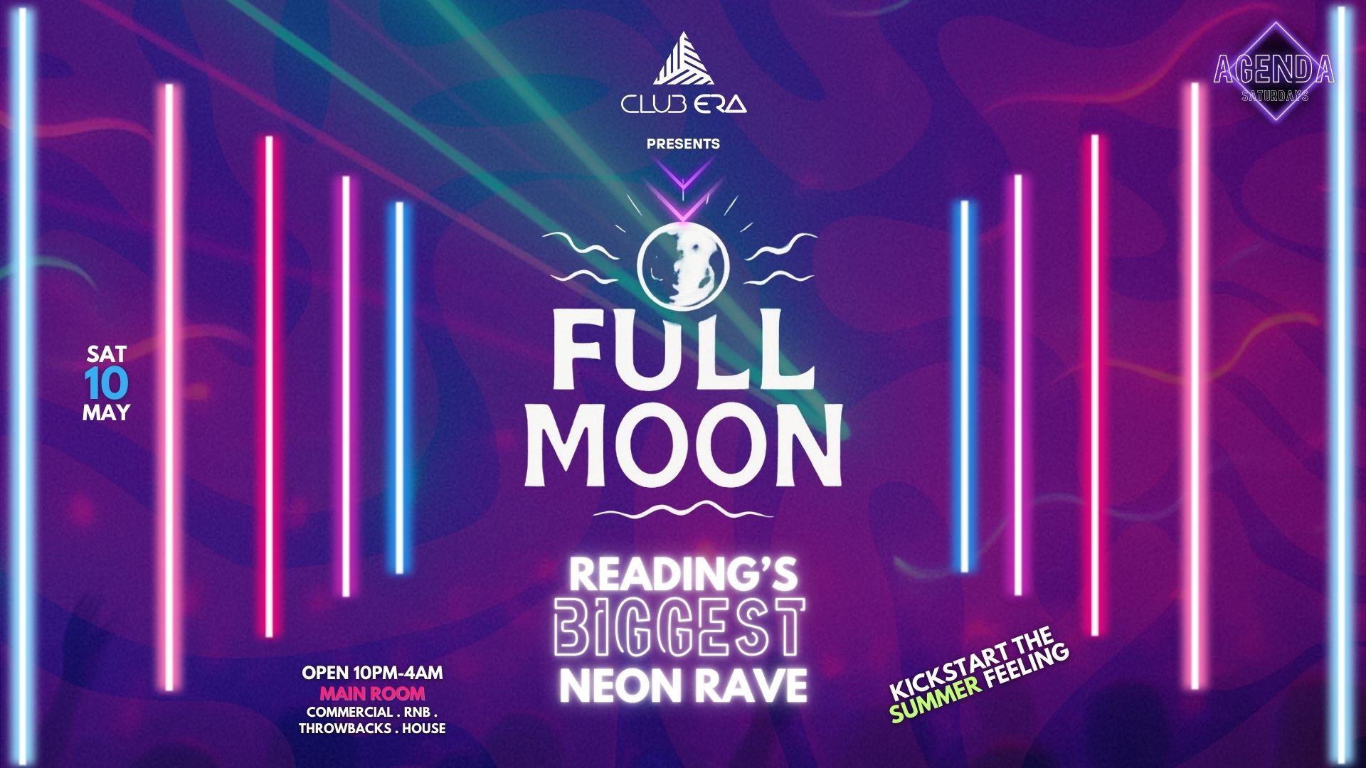 AGENDA SATURDAYS – THAI FULL MOON RAVE