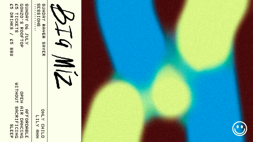 Sunday Saver Sessions – Big Miz – Rooftop