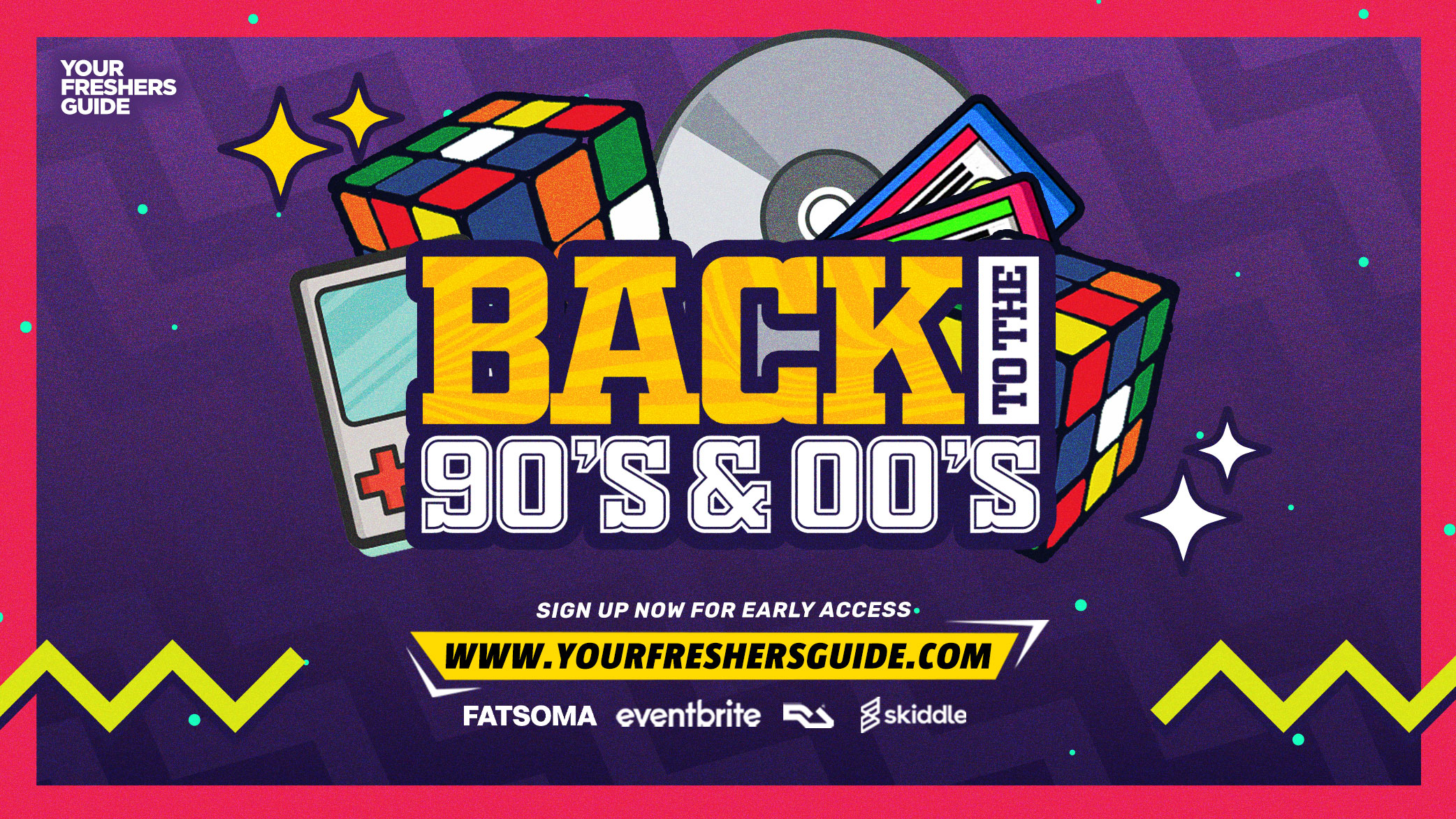 Back to the 90s / 00s | Cardiff Freshers 2025