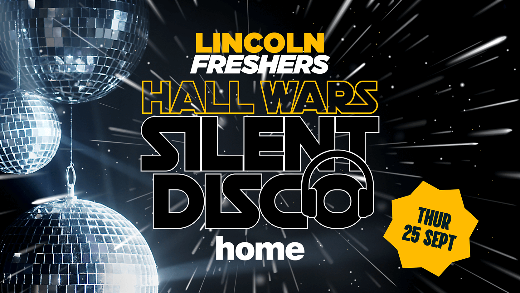 🎧 THE HALL WARS SILENT DISCO 🎧