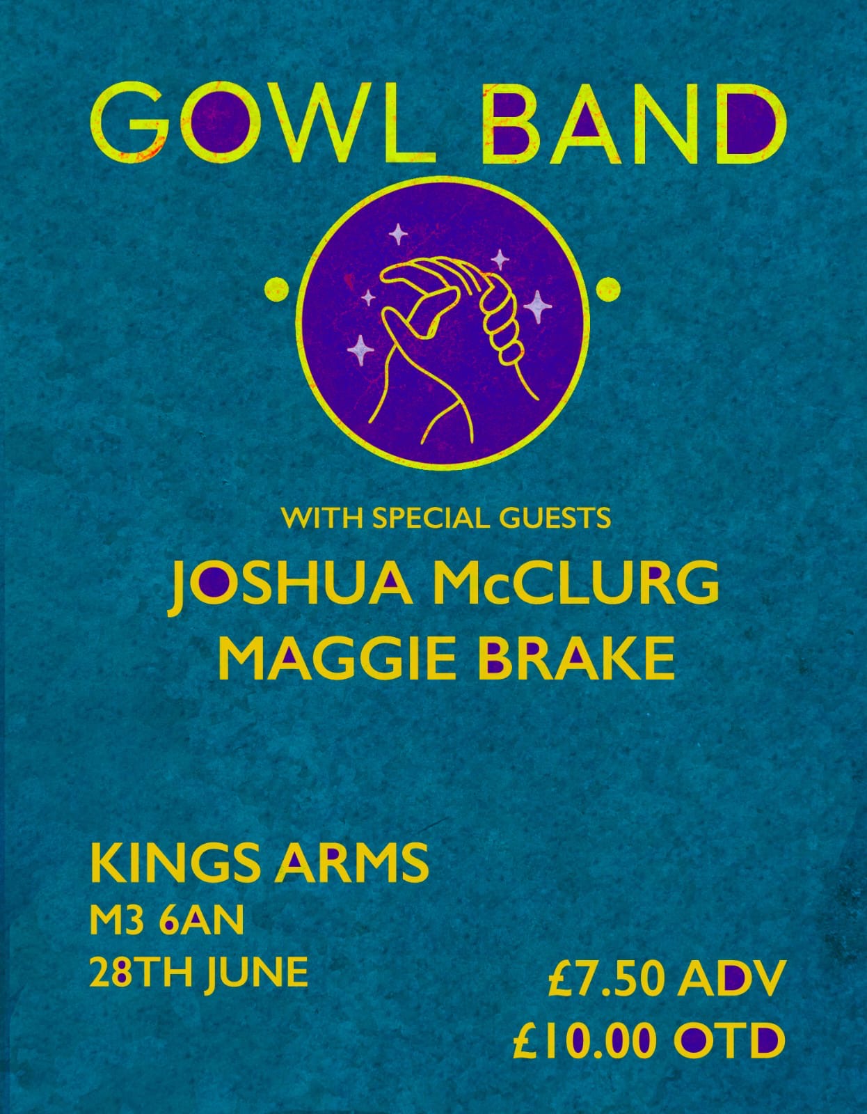 GOWL BAND plus The Dunderheads & Maggie Brake