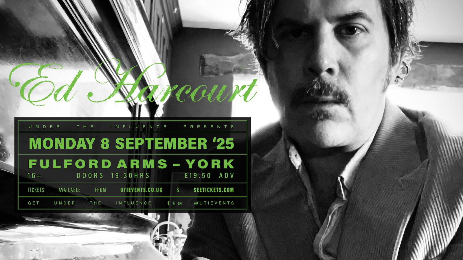 Ed Harcourt & Richard Strange (Doctors of Madness) | York