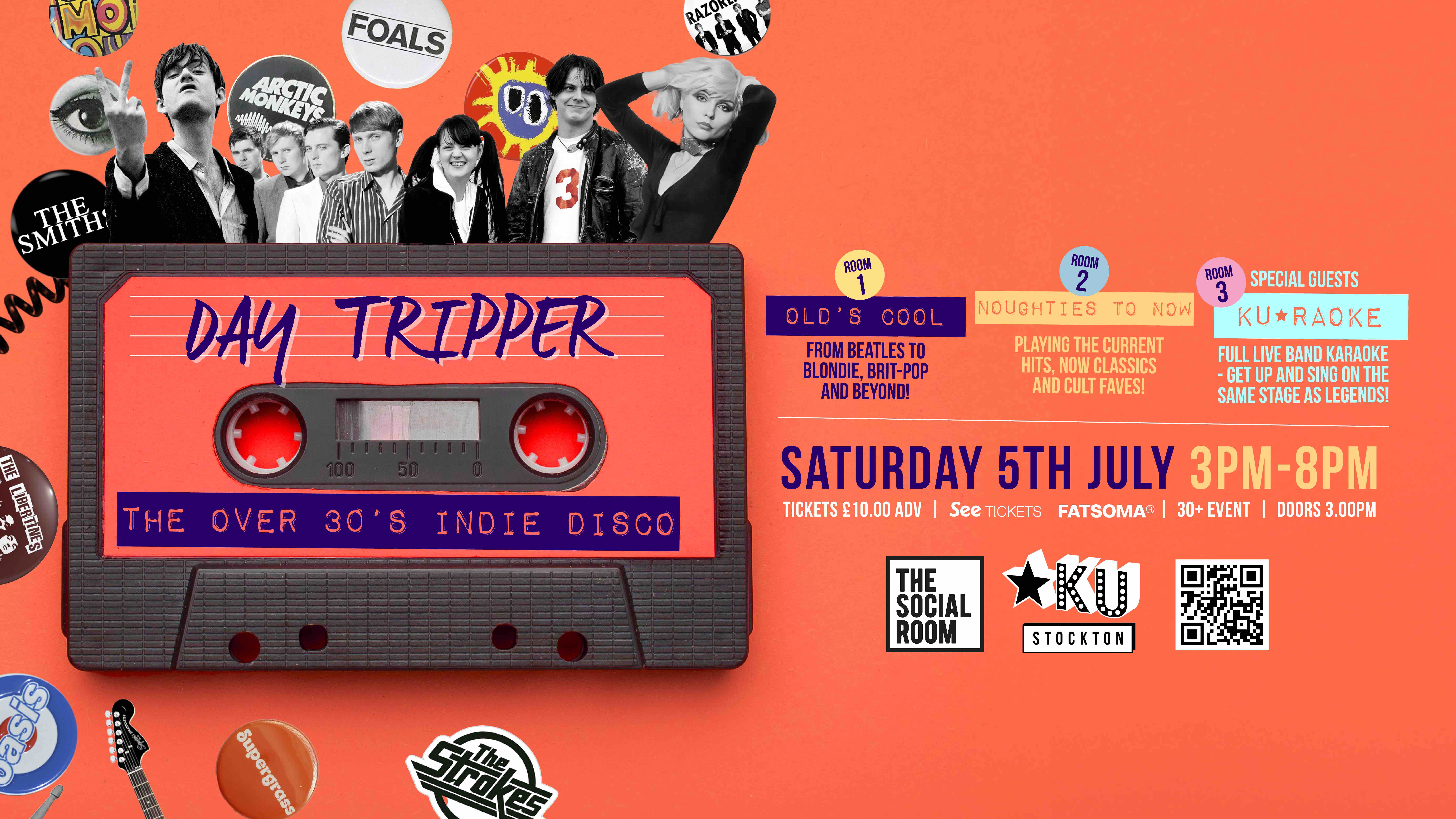Day Tripper – The Over 30s Indie Disco