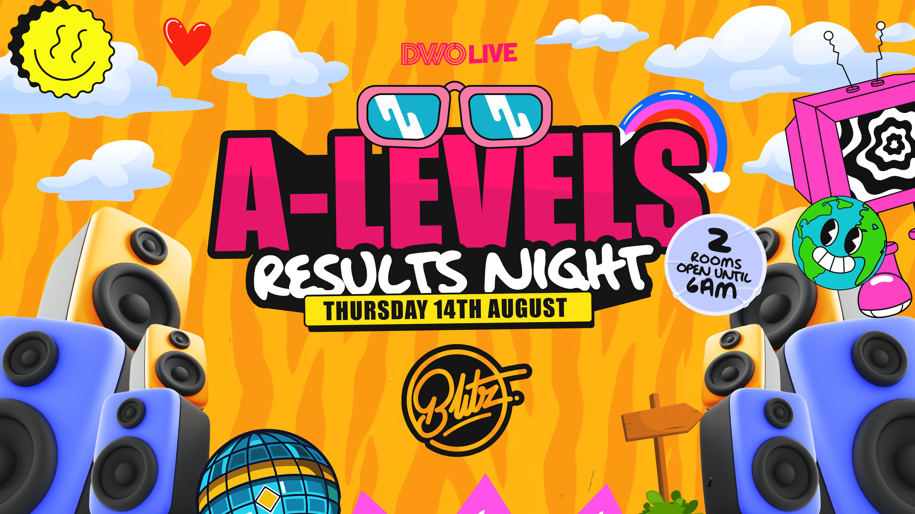 A-LEVELS Results Night 2025 🪩 BLITZ CLUB, PRESTON