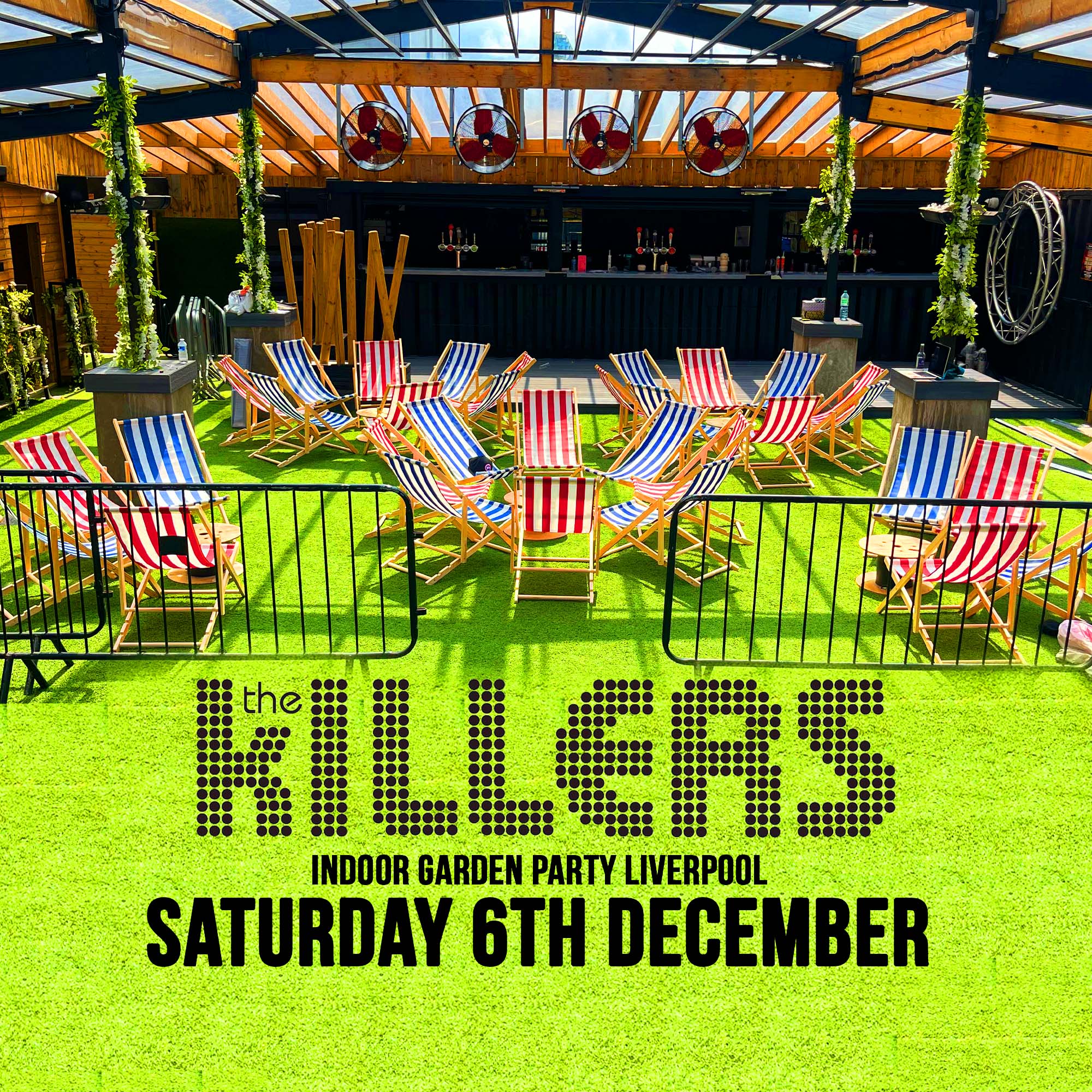 The Killers Tribute Band  – Indoor Garden Concert