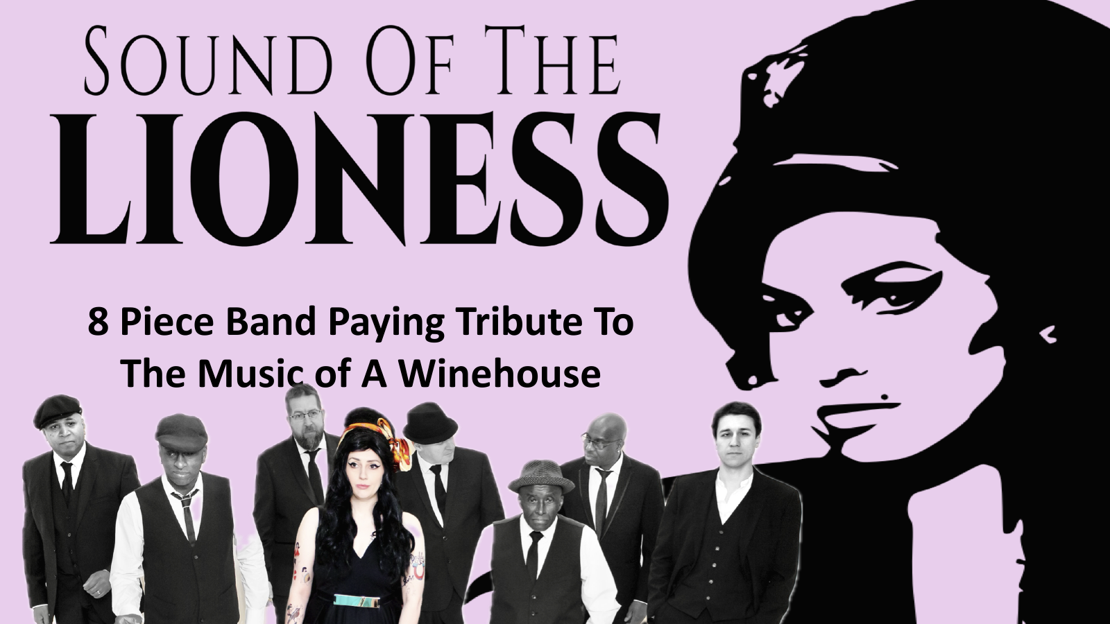 🎷 TODAY! Amy Winehouse Show – Sound of the Lioness – ft an 8-piece live band