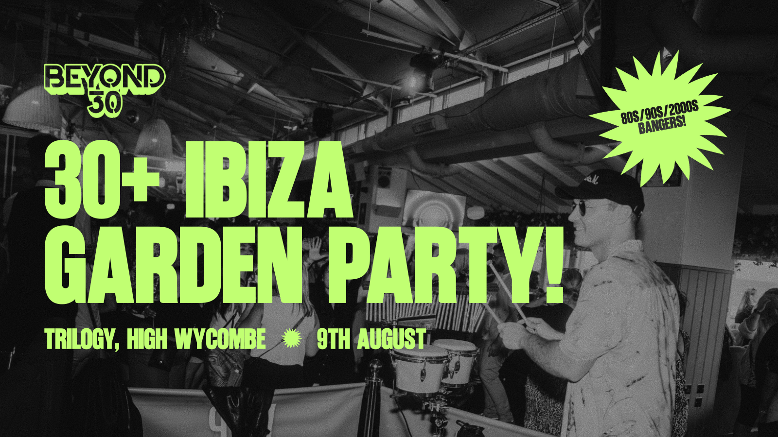 OVER 30s SUMMER GARDEN PARTY – HIGH WYCOMBE 🌞