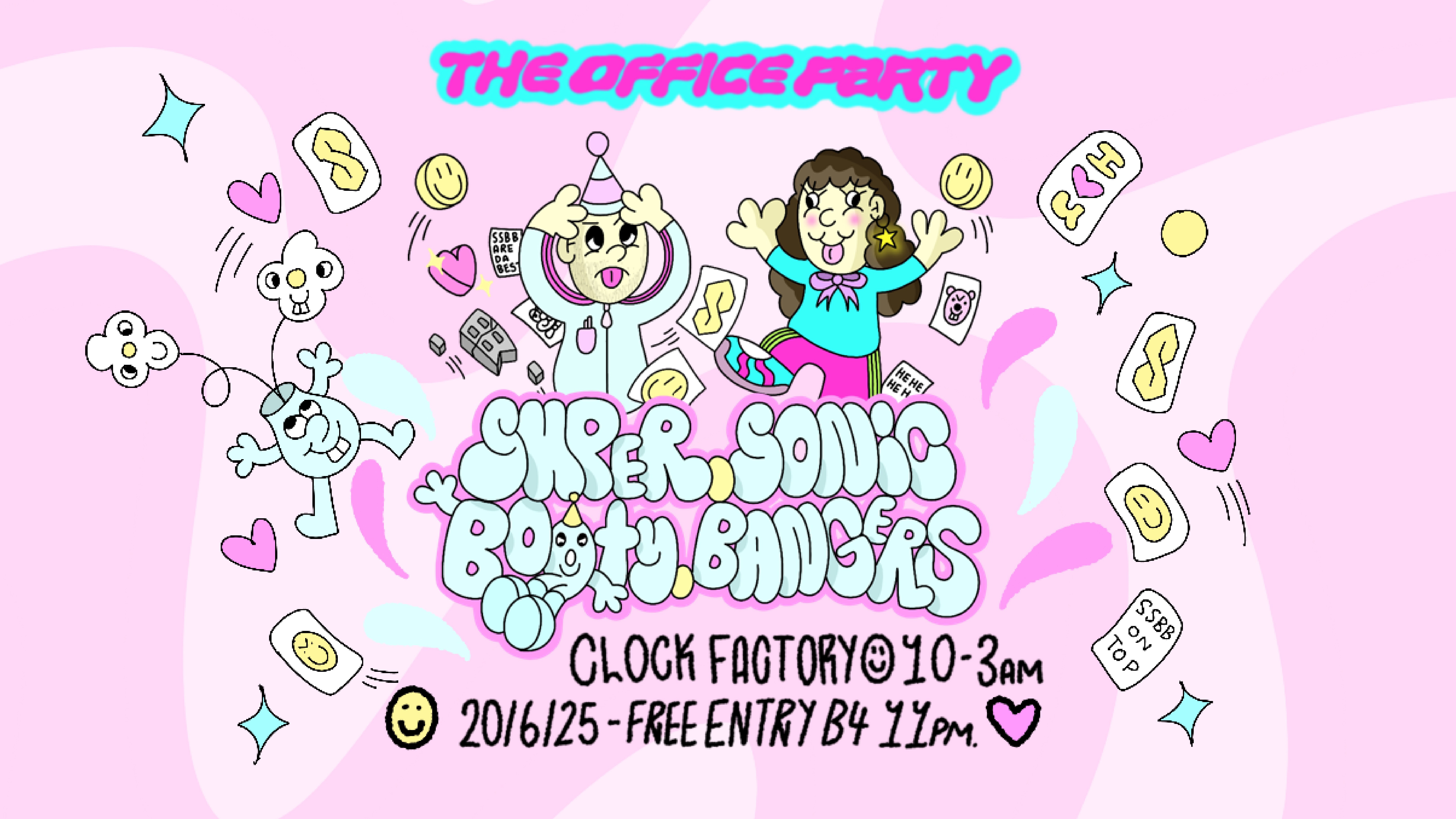 SSBB Office Party [Samurai Breaks & Shirley Temper]