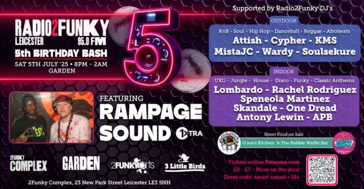 Radio2Funky 5th Birthday Bash