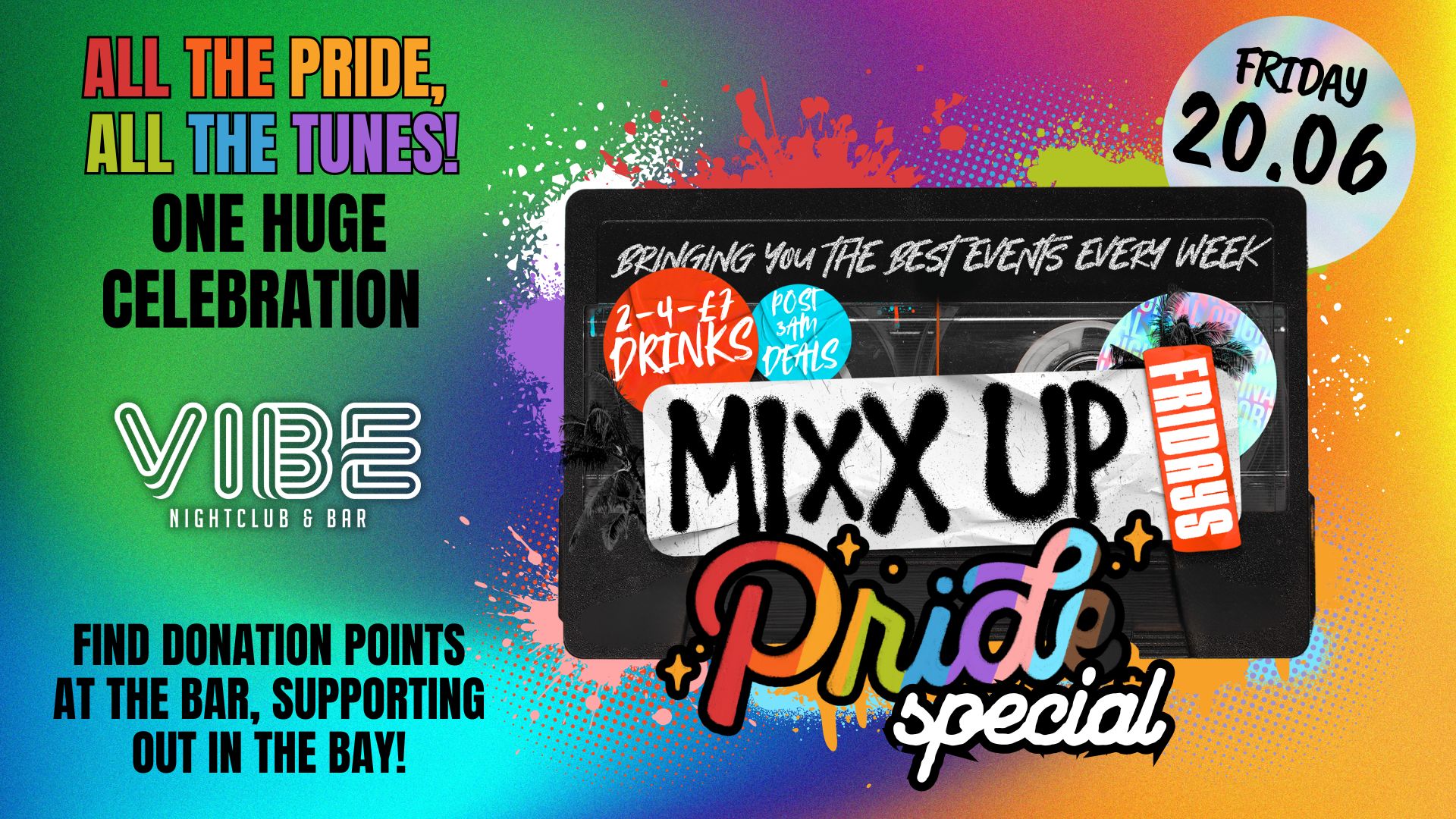 MiXX UP FRIDAYS! – PRIDE SPECIAL! – 20.06.25
