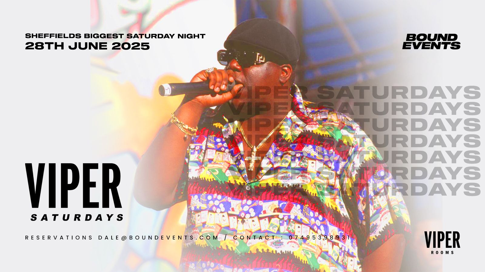 Viper Saturdays – Summer Sessions – Bound Events