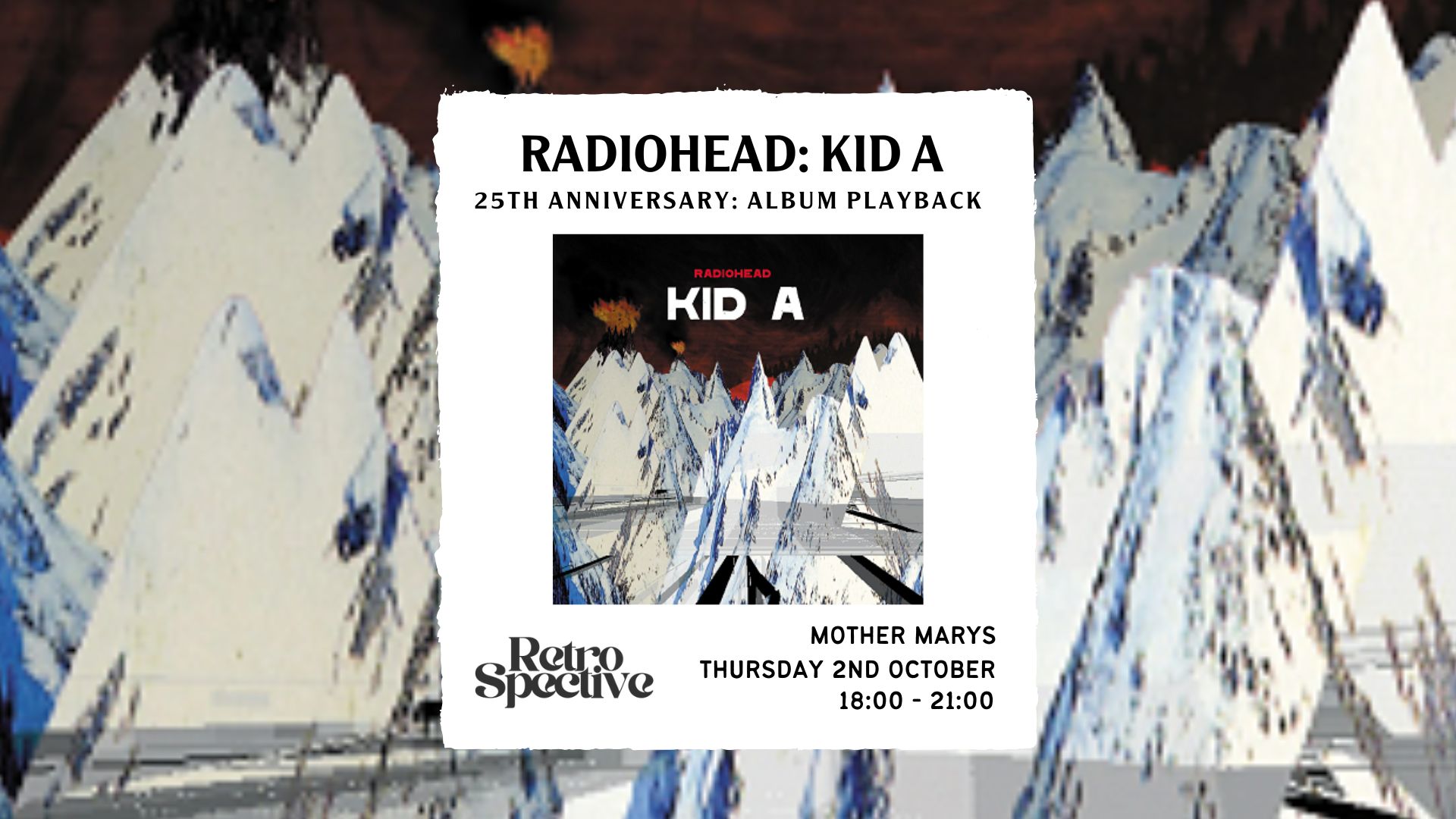 Radiohead ‘KID A’ : 25 Year Anniversary Vinyl Playback