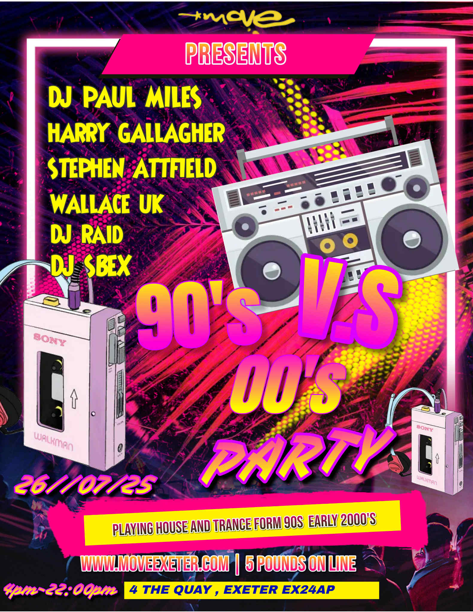 90S V 00s Day Party
