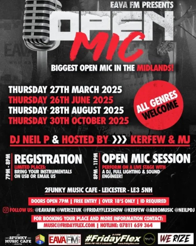 EAVA FM Open Mic