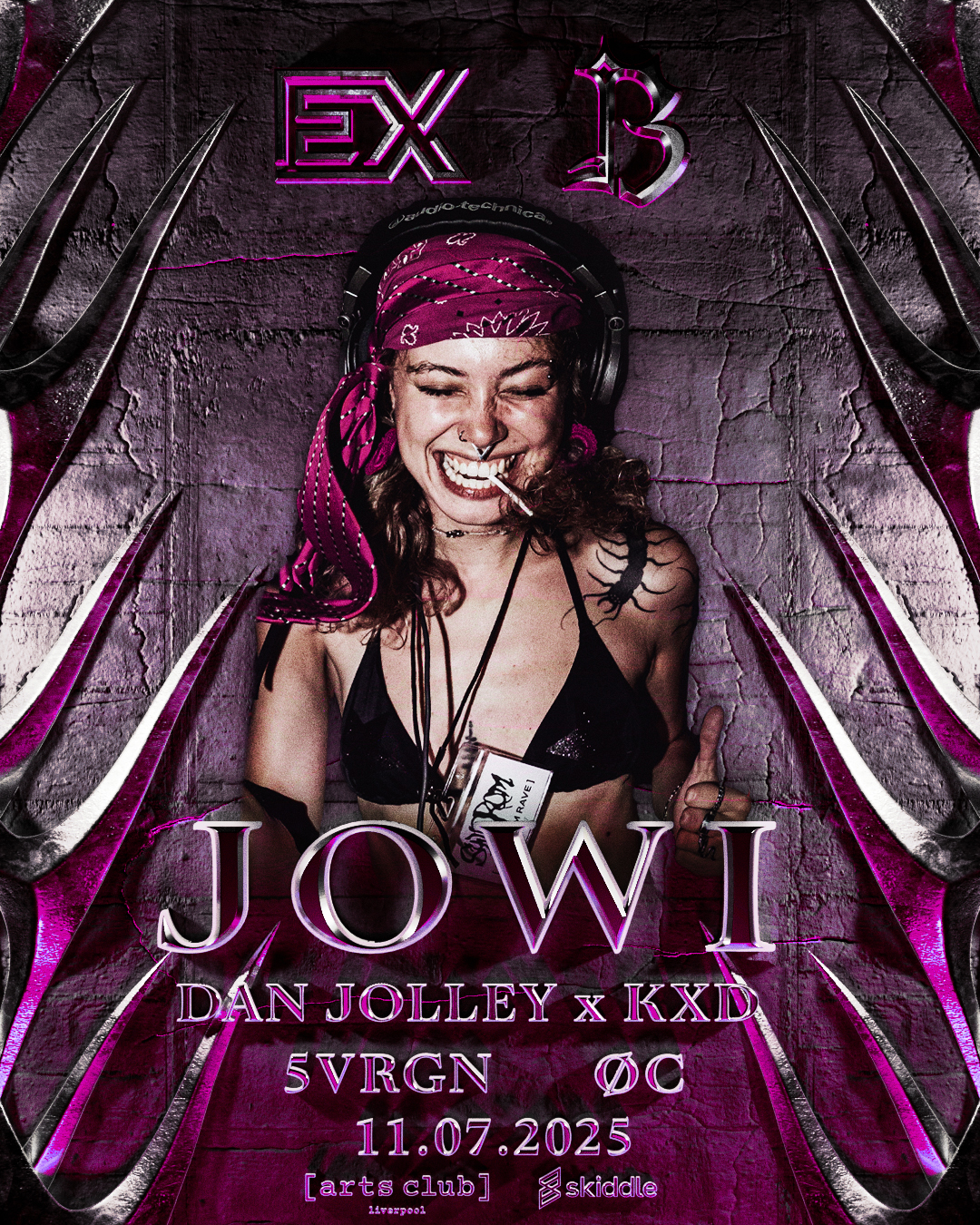 EXHILARATION x BACKROOMS presents JOWI