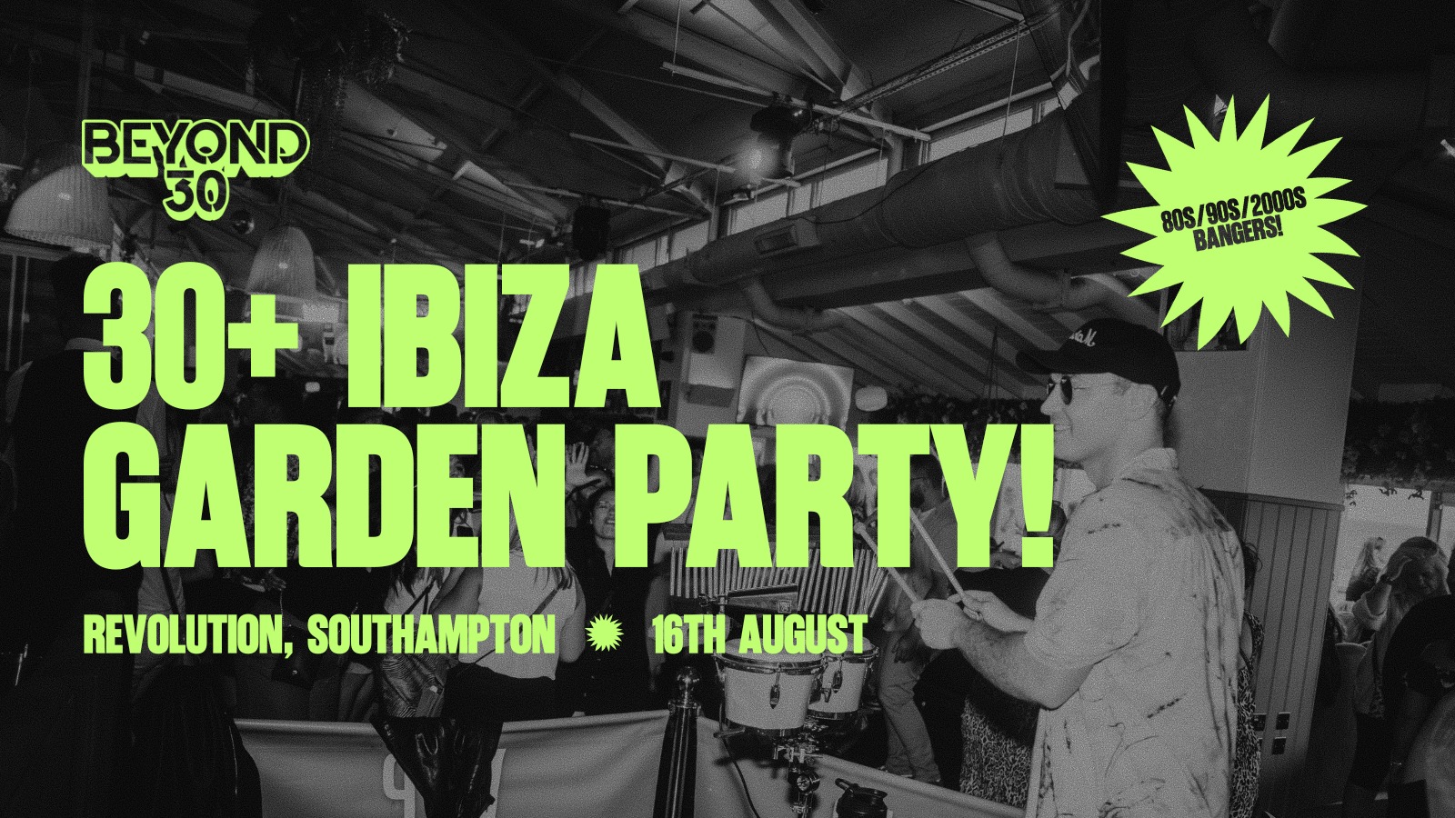 OVER 30s SUMMER ROOFTOP PARTY – SOUTHAMPTON 🌞