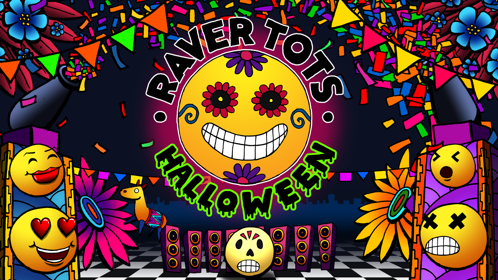 Raver Tots Halloween Party Southampton with So Solid Crew
