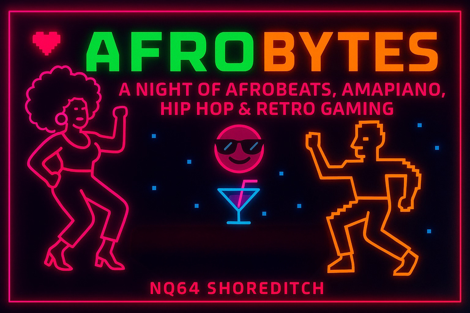Afrobytes: Afrobeats & Retro Party At NQ64
