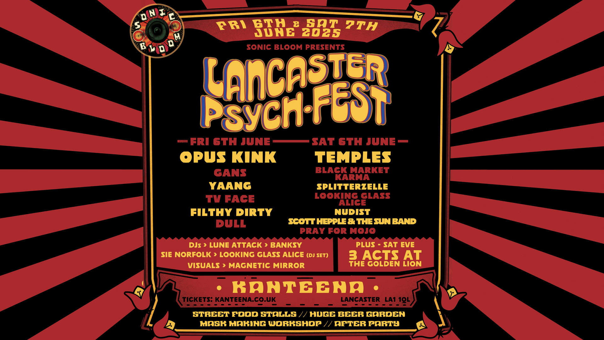 Lancaster Psych Fest w/ Temples + more