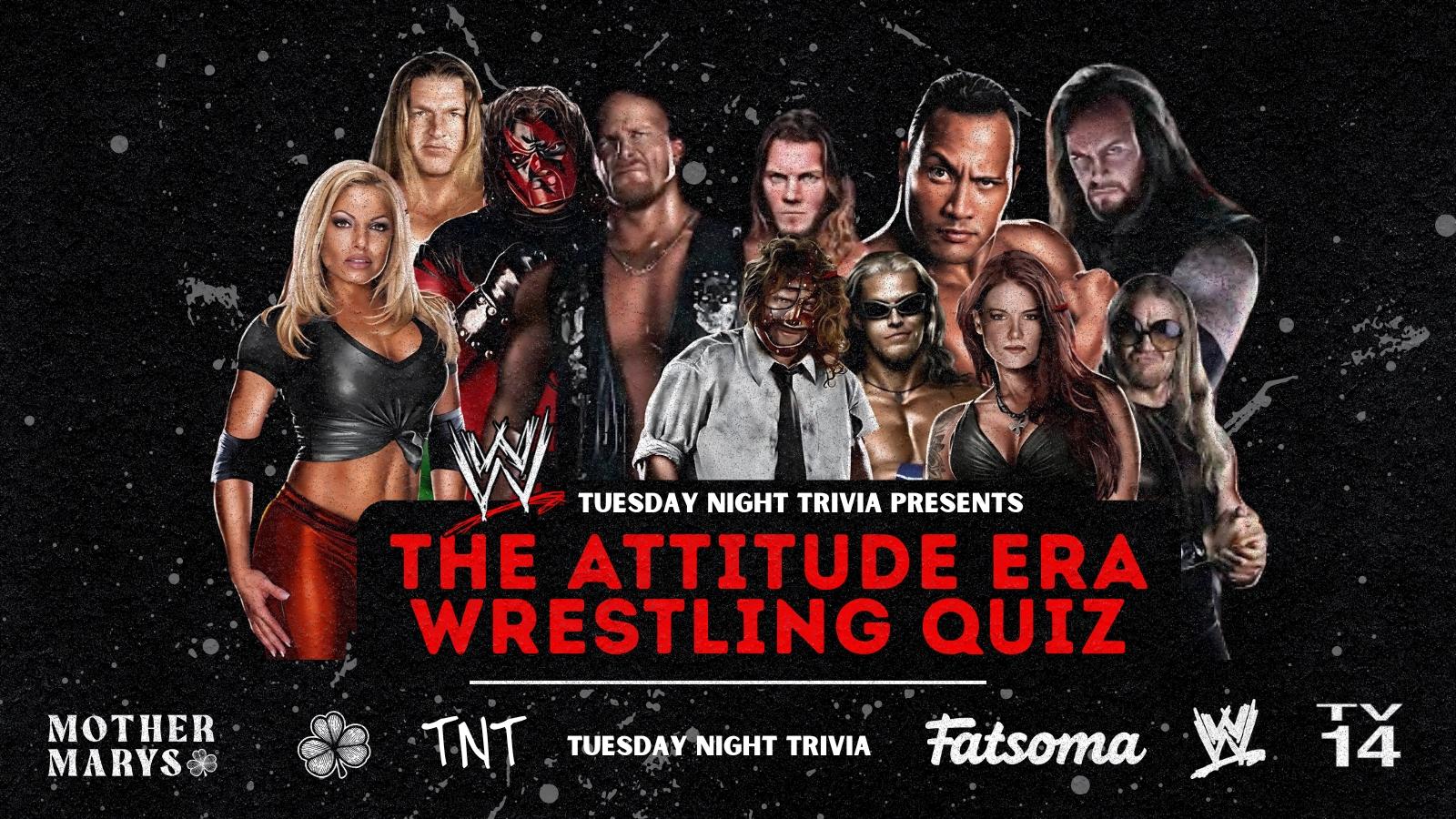THE ATTITUDE ERA WRESTLING QUIZ *BUY ON THE DOOR*